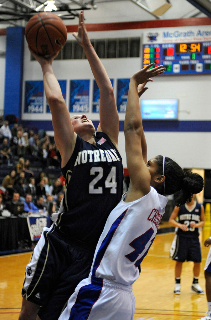 #12/4 Irish Burn Blue Demons, 86-62 (AP photos)