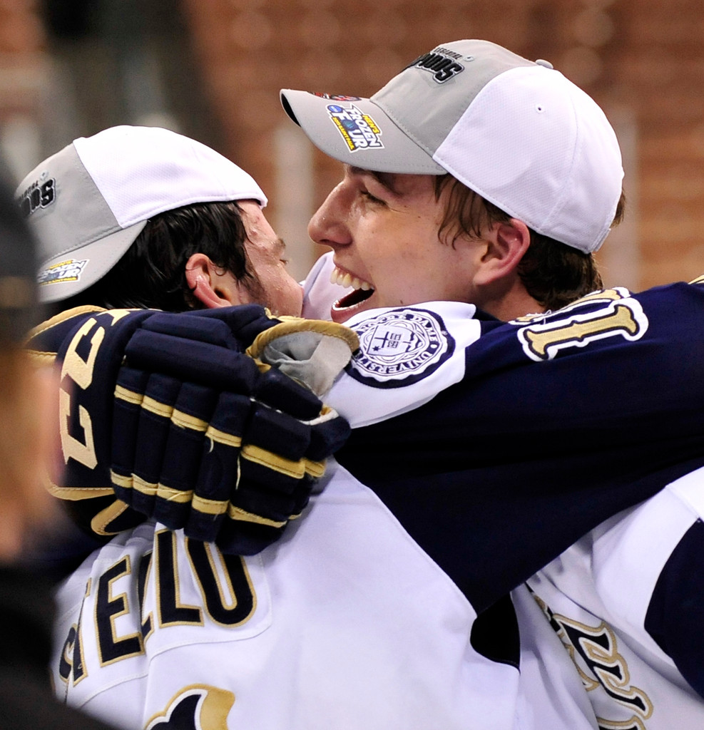 Irish Top New Hampshire 2-1 in NCAA Quarterfinals (AP)
