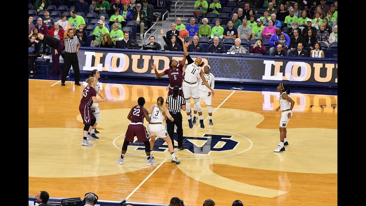 Notre Dame Women's Basketball Highlights vs. Fordham