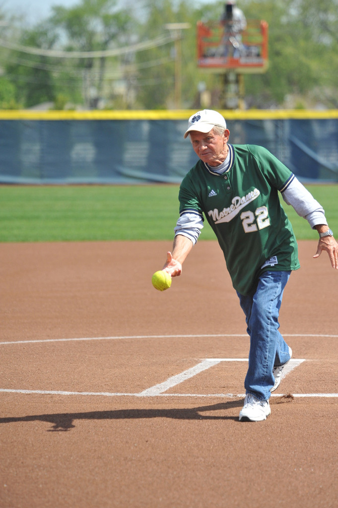 Notre Dame and Louisville Split Doubleheader