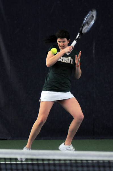 Krisik And Frilling Fall In NCAA Doubles Quarterfinals The #3 ranked team of Kali Krisik (pictured) and Kristy Frilling were defeated by UGA's Nadja Gilchrist and Chelsey Gulickson in straight sets 6-2, 6-1 in quarterfinal action.
