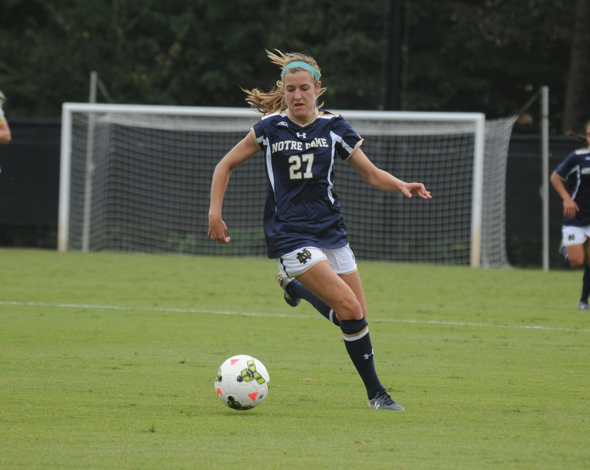 #9/7 Irish, #20 Clemson Bring A Postseason Feel To Alumni Stadium Thursday Sophomore forward Kaleigh Olmsted
