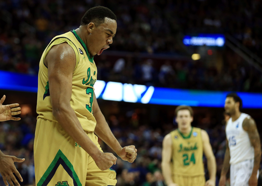 NCAA Men's Elite Eight: Notre Dame vs. Kentucky