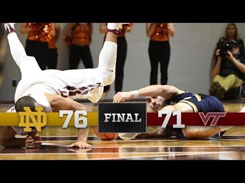 Top Moments - Notre Dame Men's Basketball vs. Virginia Tech