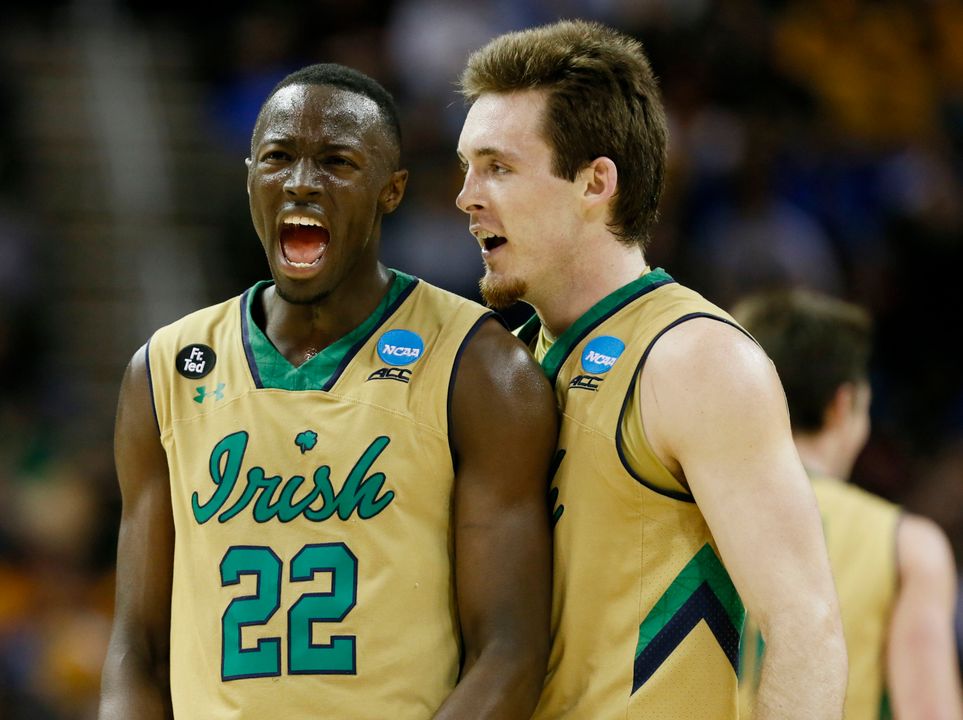 Jerian Grant an Pat Connaughton were instrumental in helping Notre Dame hang a championship banner.