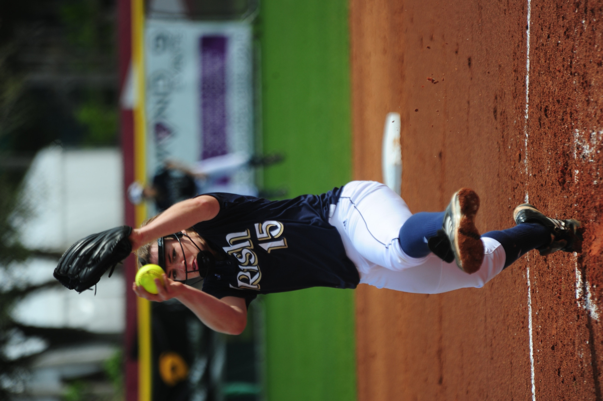No. 1 Alabama Holds Off Notre Dame, 4-1 Jackie Bowe gave up one hit in 1.2 innings against Longwood.