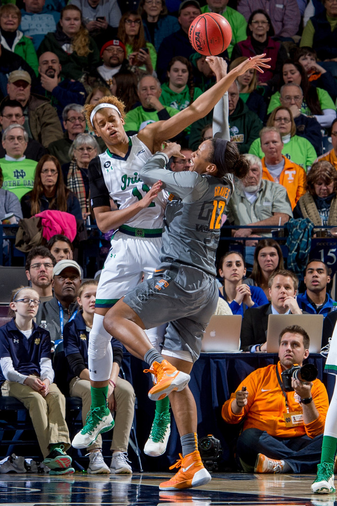 No. 3 Notre Dame vs. No. 18 Tennessee