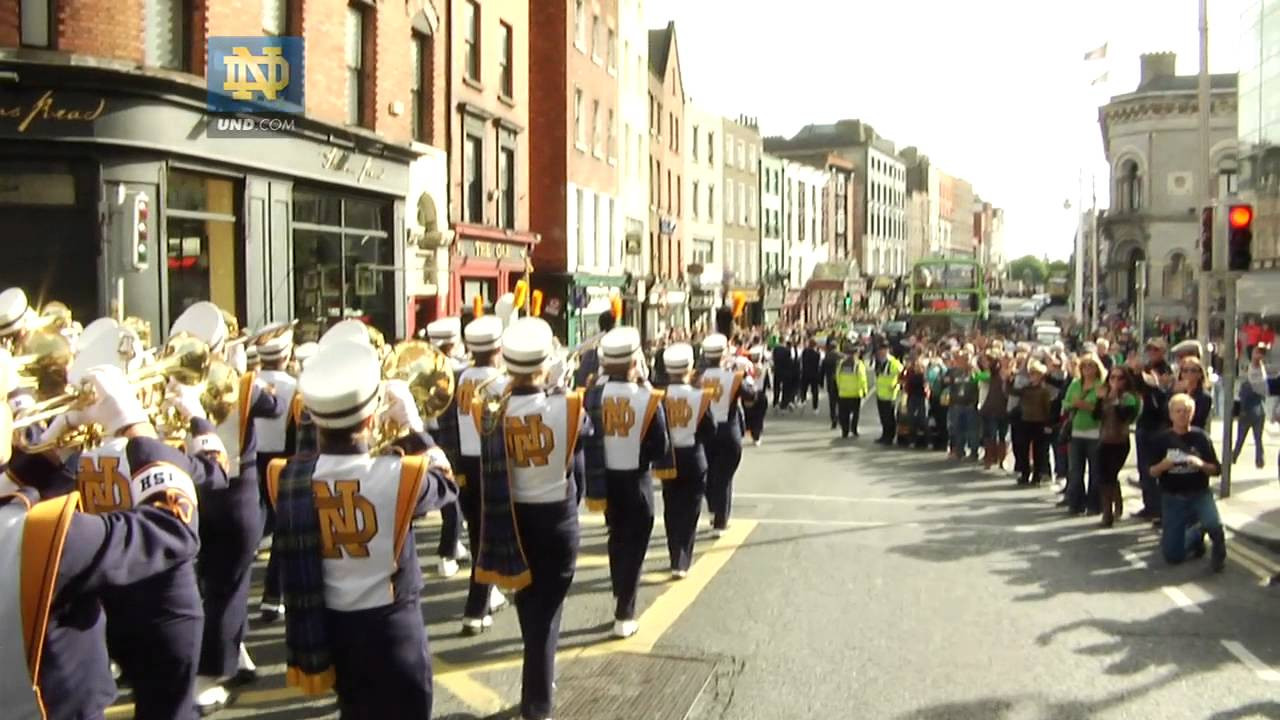 Band of the Fighting Irish Dublin Parade