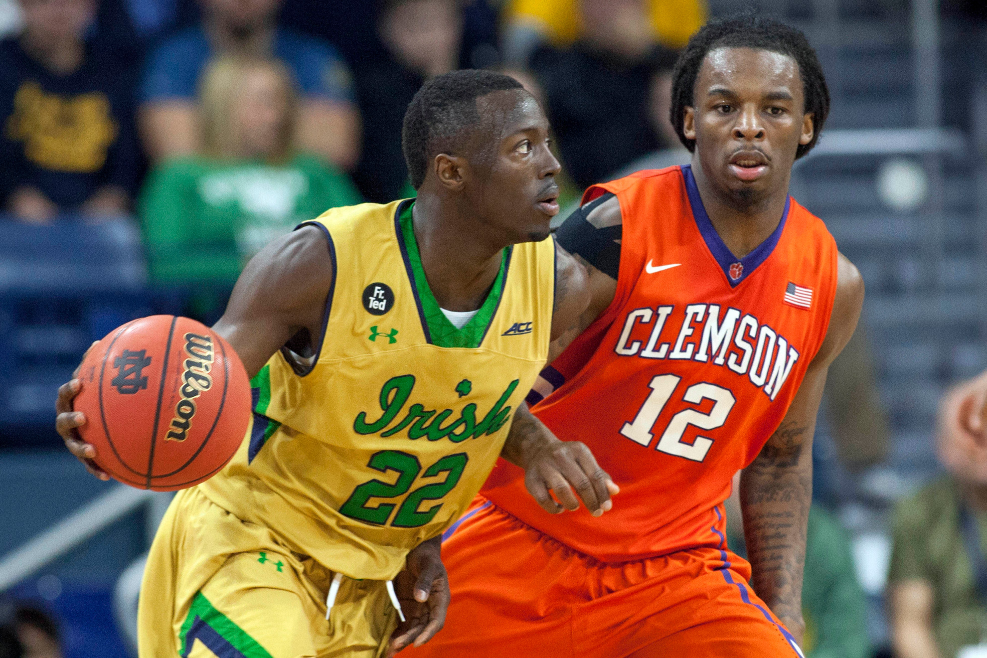 Grant scores 19, No. 12 Notre Dame beats Clemson 81-67 Jerian Grant