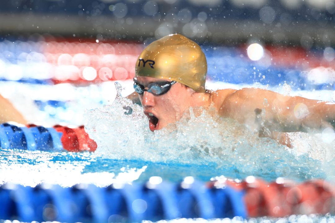 Zach Stephens improved his 200-meter breaststroke final time by over one second for a 19th-place finish Tuesday at the U.S. Open