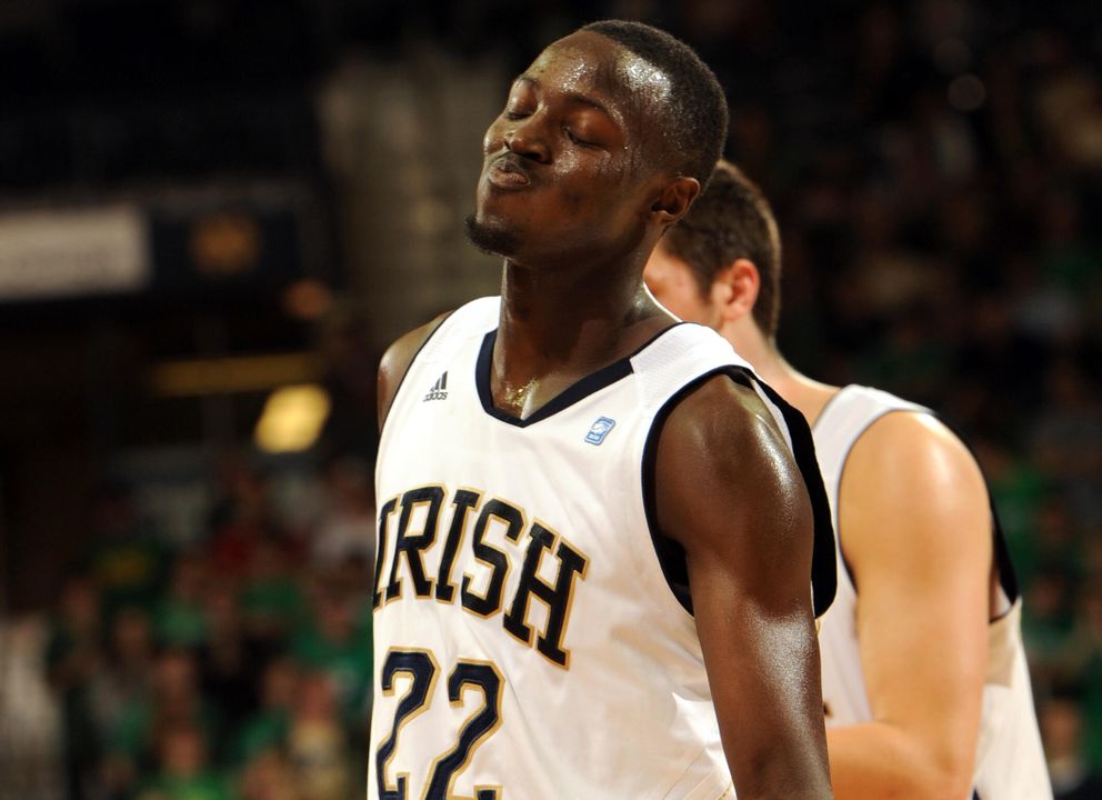 Jerian Grant led Notre Dame with 20 points and added three assists and two rebounds.