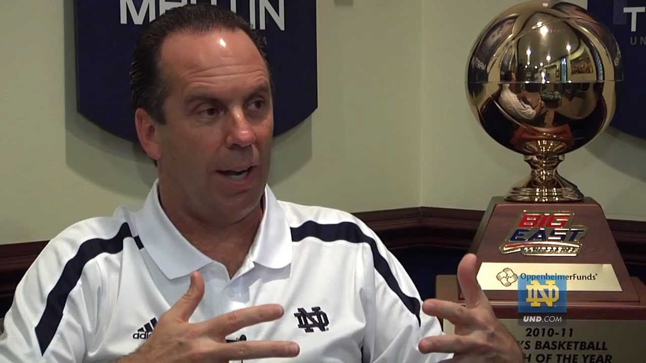Mike Brey on 2012-13 Schedule - Notre Dame Basketball
