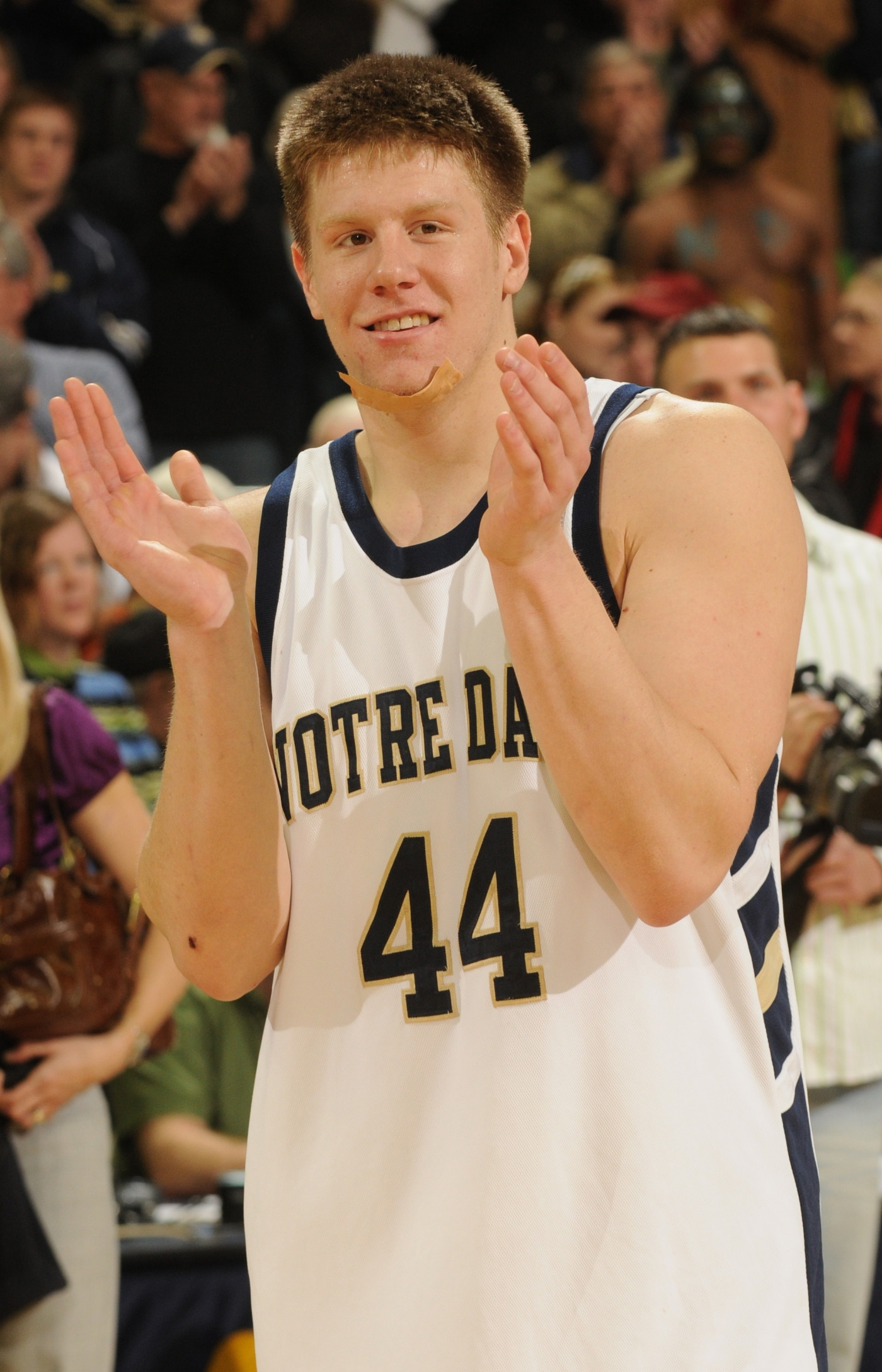 Harangody One Of 10 Nominees For Oscar Robertson Trophy Saint Johns Notre Dame Basketball