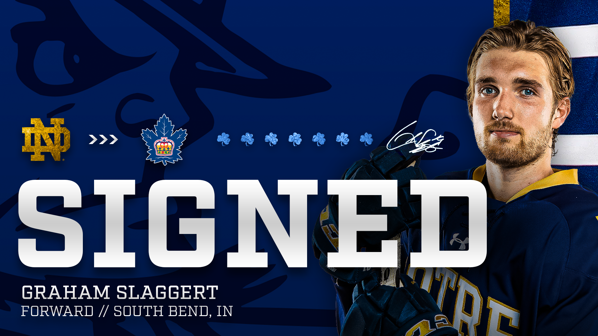 Graham Slaggert Signs With The Toronto Marlies Graham Slaggert Signs With The Toronto Marlies
