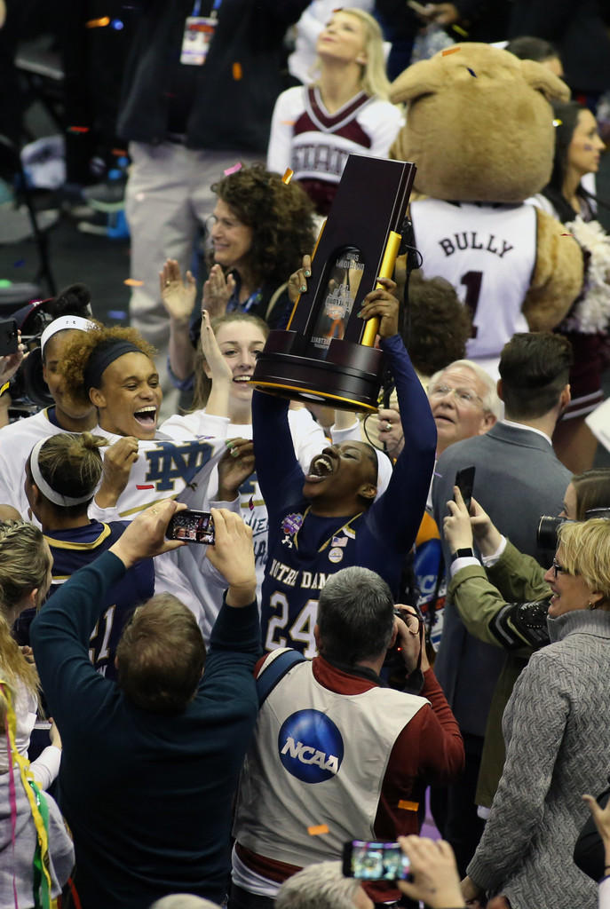 NCAA National Championship: ND WBB 61, Mississippi State 58 (USATSI)