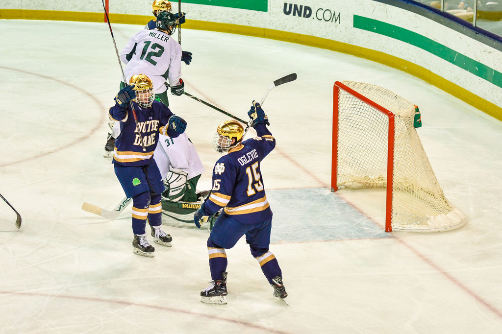 No. 2 Notre Dame Hockey vs. Michigan State, Game 1