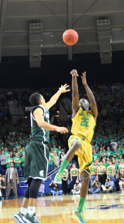 Jerian Grant has scored 20-plus points in four of Notre Dame's last six games.