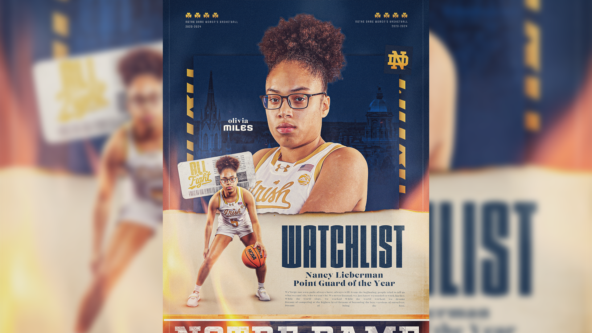 Miles named to Lieberman Award Watch List Miles named to Lieberman Award Watch List