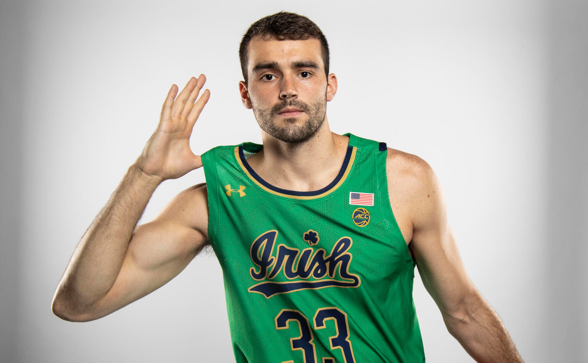 #IrishWearGreen As Boston College Visits Purcell Pavilion On Saturday John Mooney green
