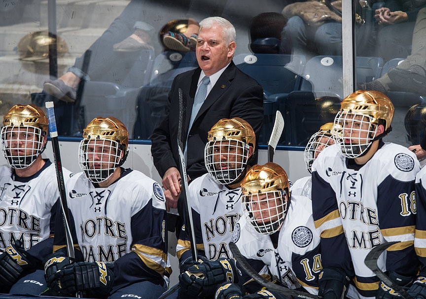 IRISH EXTRA: Some Early Growing Pains for Irish Hockey Jeff Jackson has 399 wins in his head coaching career, seventh-most of any active coach.