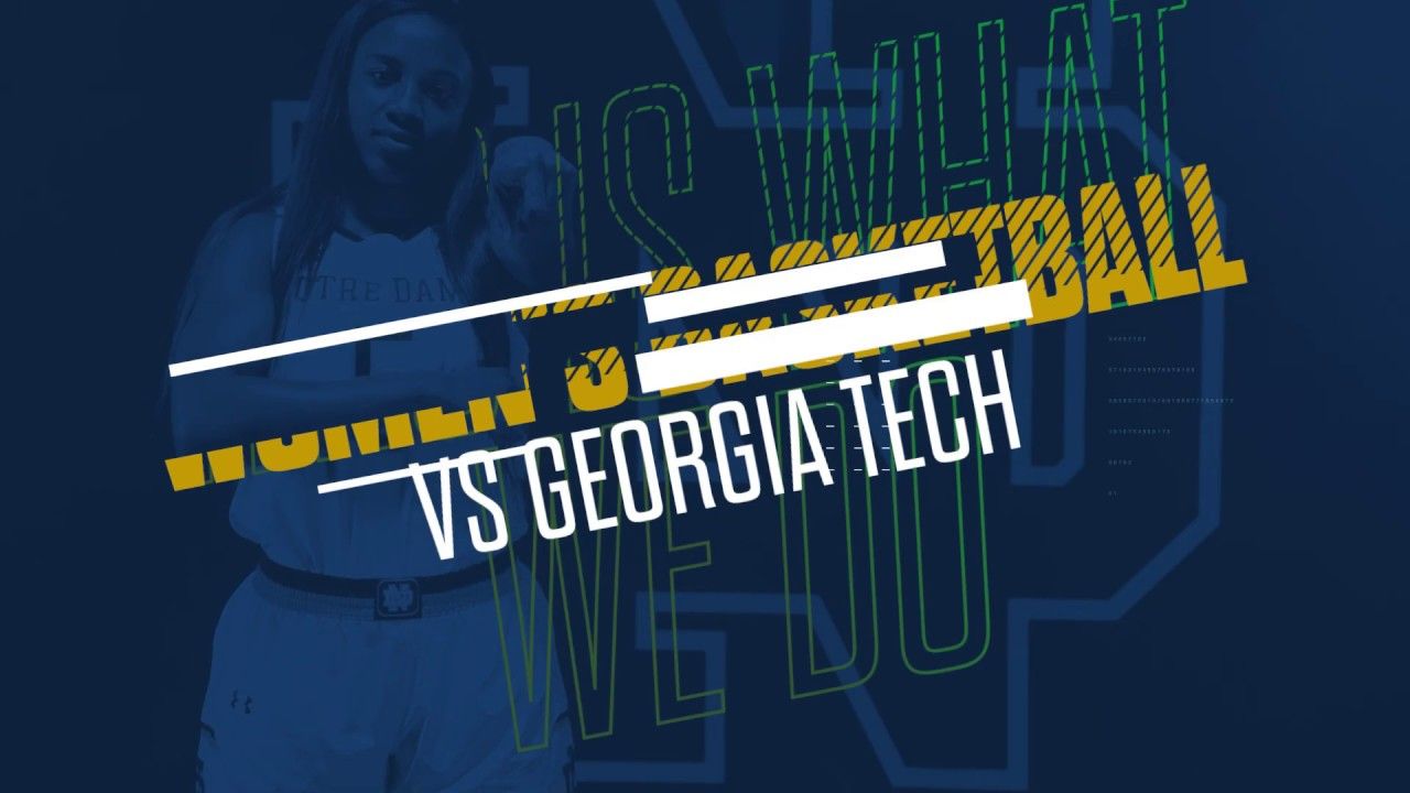 @ndwbb | Highlights vs. Georgia Tech (2019)
