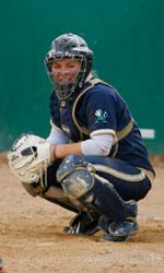 Gessica Hufnagle and Notre Dame's softball team earned a bid into the NCAA Tournament to play against No. 22/21 Illnois State in the Evanston Region