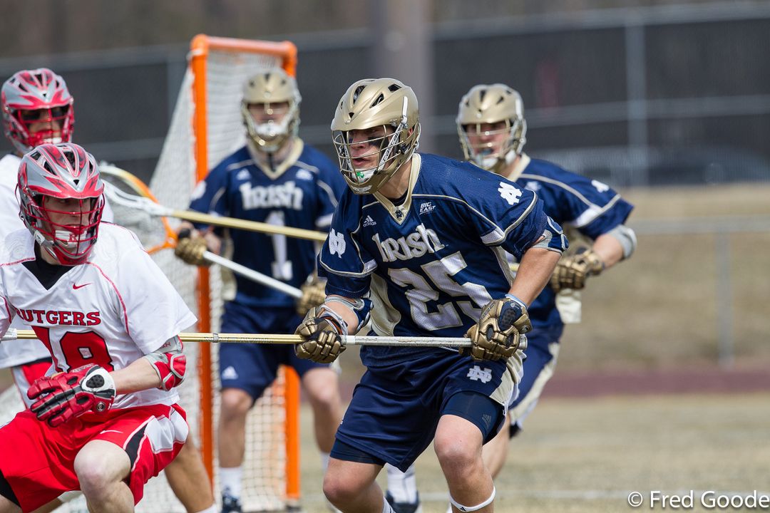 Senior defenseman Brian Buglione and the Fighting Irish will face a challenging slate in 2014.