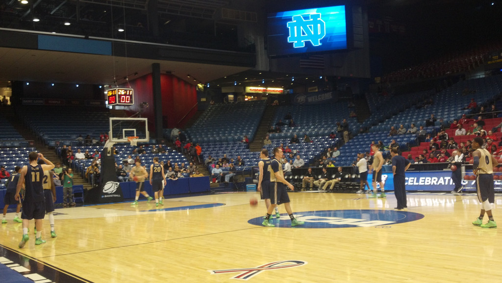 NCAA Second Round Practice