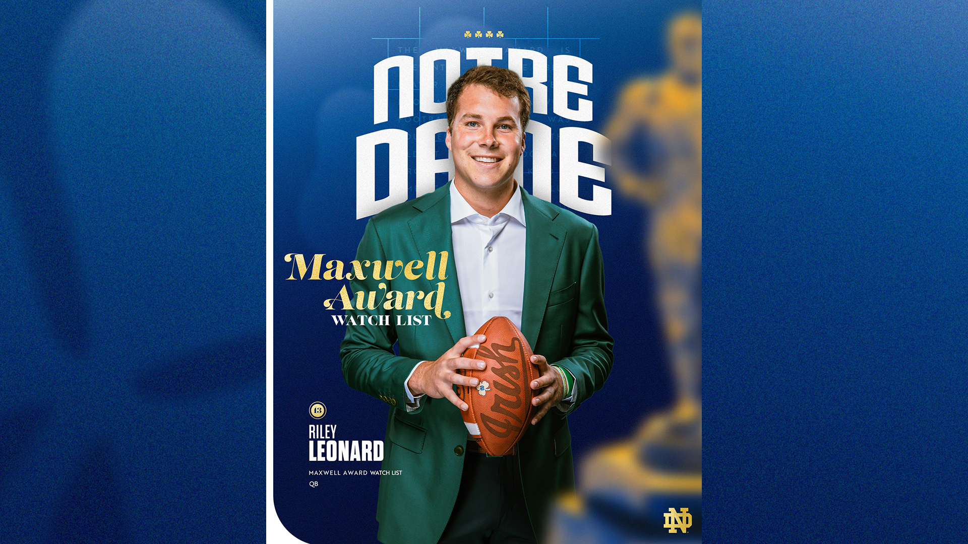 Leonard Named to Maxwell Award Watch List Leonard Named to Maxwell Award Watch List