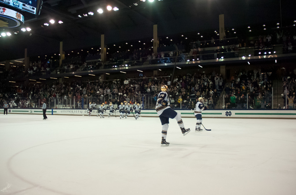 03-16-2013 Notre Dame Men's Ice Hockey vs Bowing Green