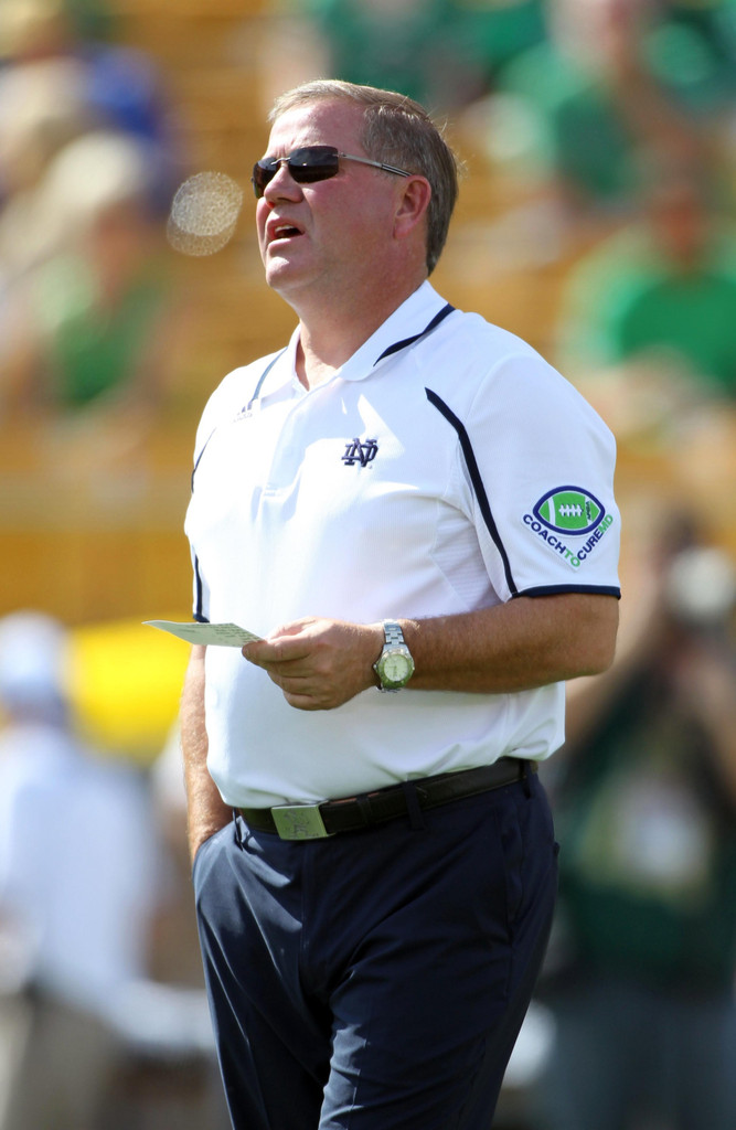 No. 22 Notre Dame vs. No. 14/12 Oklahoma (USATSI)