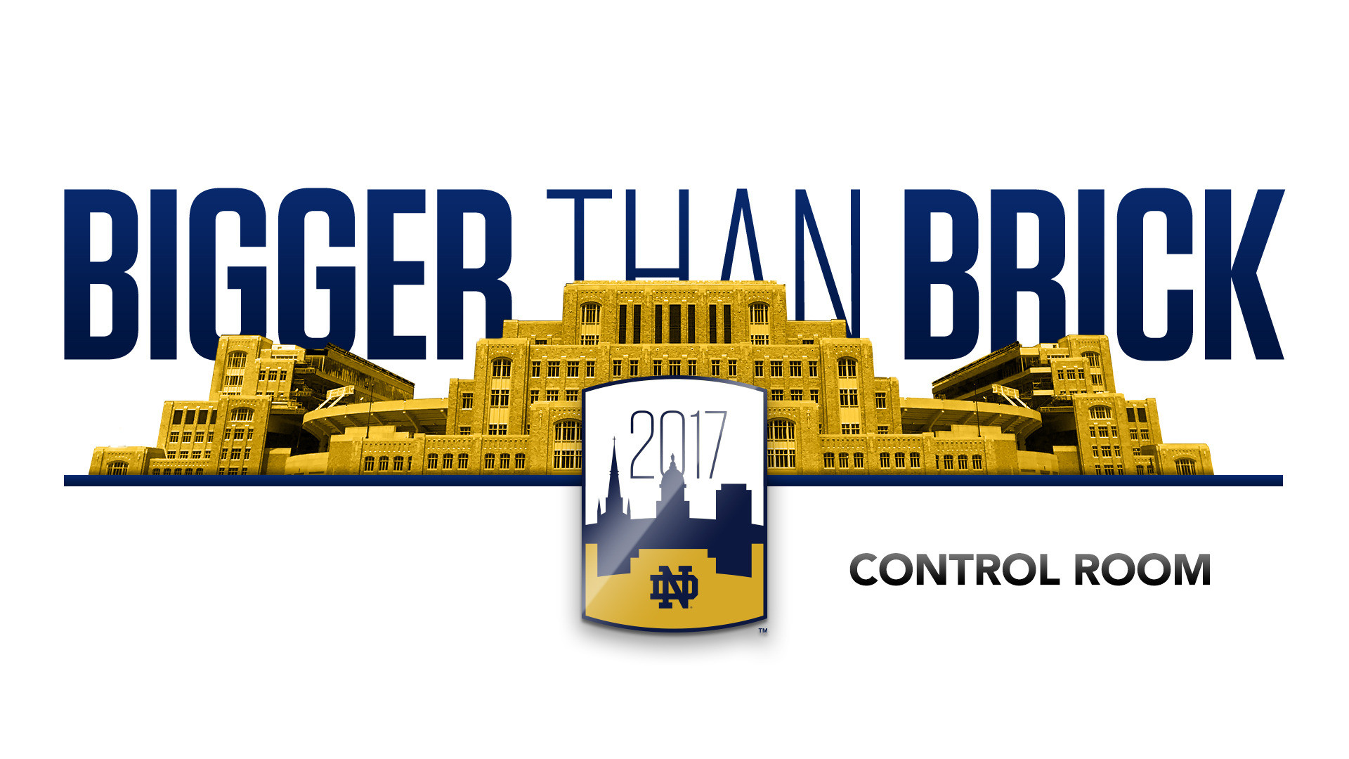#NDBiggerThanBrick – Video Board Control Room #NDBiggerThanBrick – Video Board Control Room