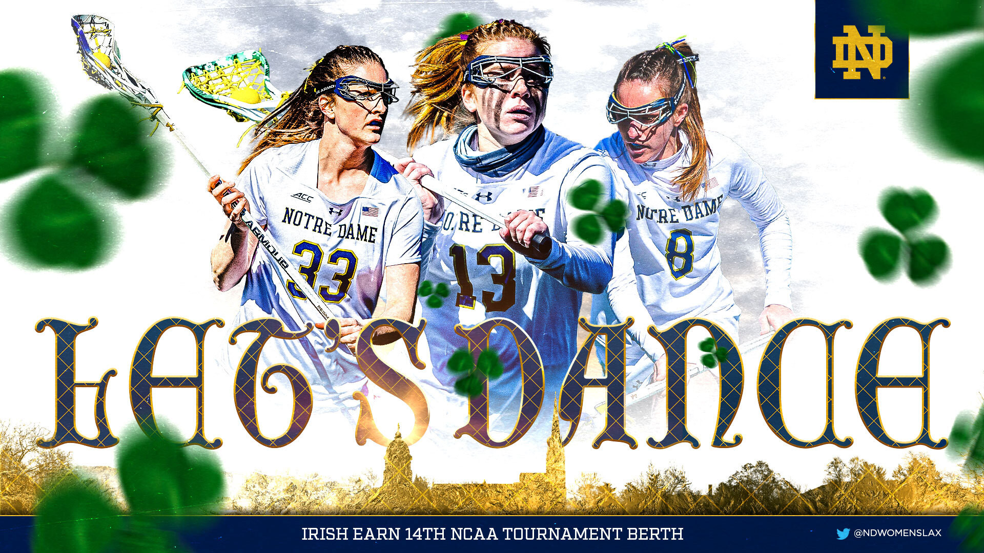 Irish Earn 14th NCAA Tournament Berth Irish Earn 14th NCAA Tournament Berth