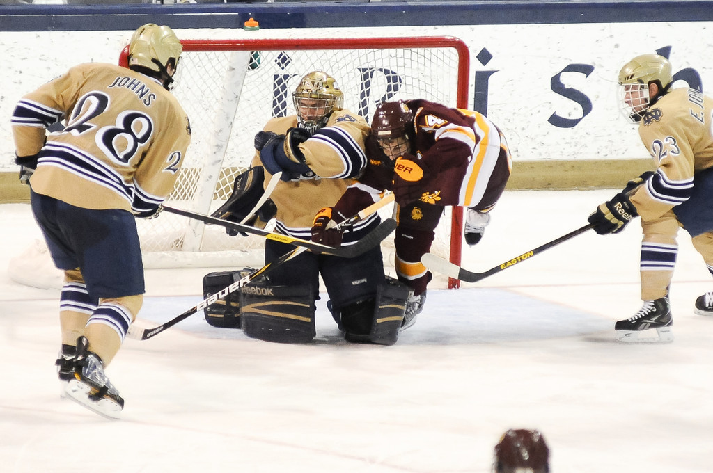 Notre Dame Men's Hockey vs Minnesota Duluth on 10-19-2012