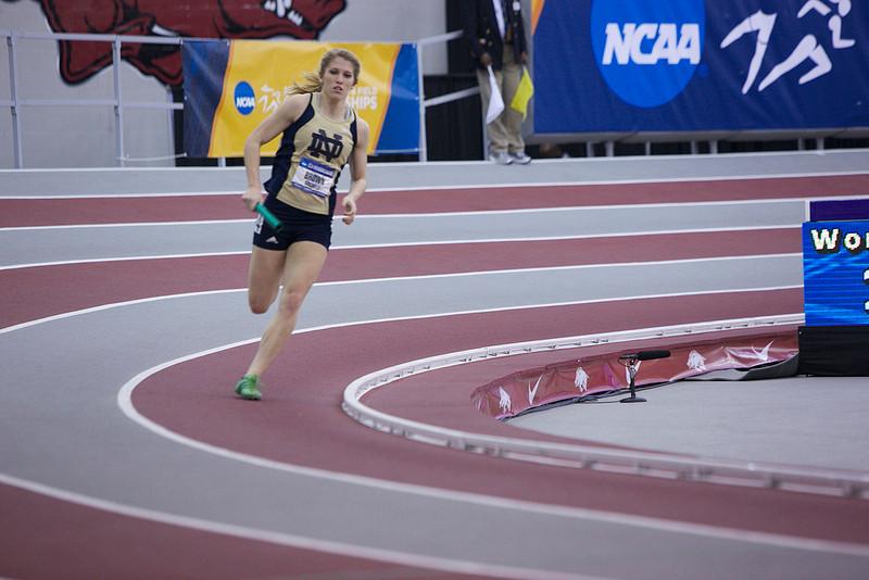 Irish Complete First Day Of NCAA Championships Senior Michelle Brown