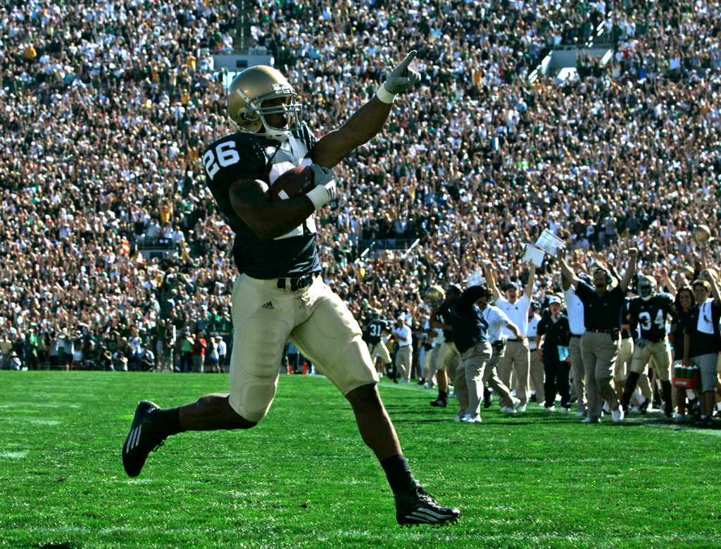 Notre Dame vs. Michigan State, 9/22/07
