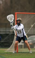 Senior goalkeeper Erin Goodman and Notre Dame will face Vanderbilt in the opening round of the NCAA Tournament on Sunday, May 10 at 4:00 p.m.  The game will be played at Notre Dame's Alumni Field.