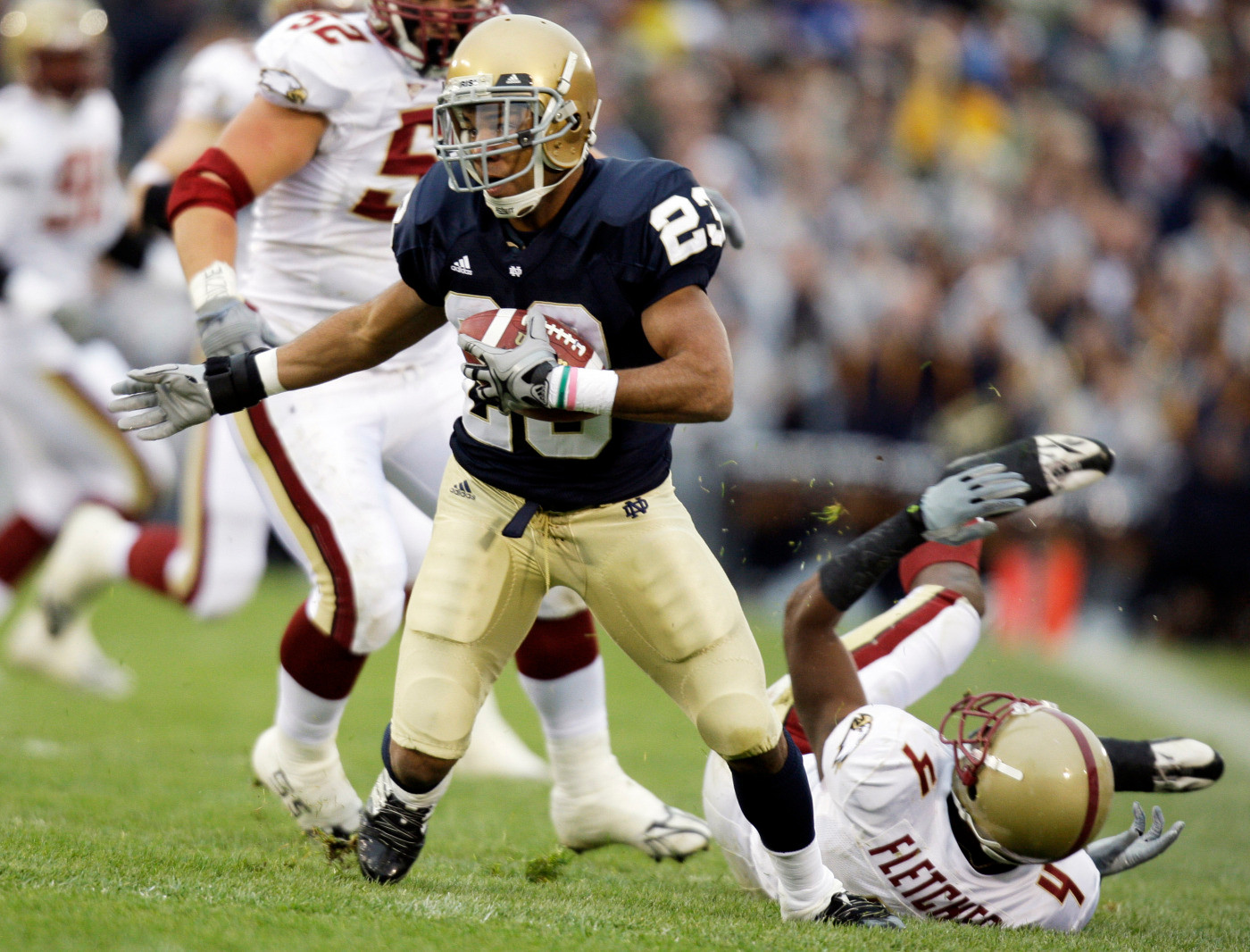 Golden Tate Selected Semifinalist For Biletnikoff Award Boston College Notre Dame Football
