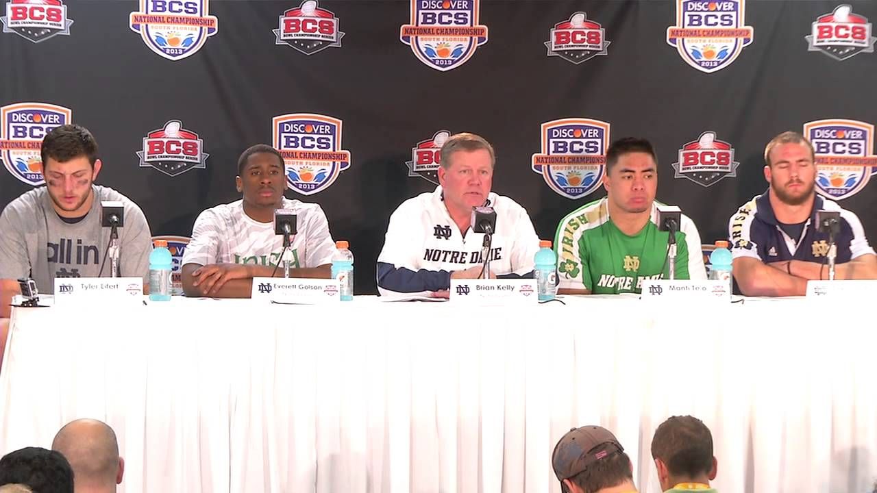 Coach Kelly/Players BCS Post Game Press Conference