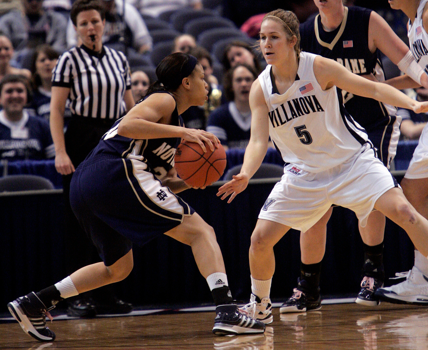 #20/17 Irish Fall To Villanova, 58-47, In BIG EAST Quarterfinals BEast Notre Dame Villanova Basketball