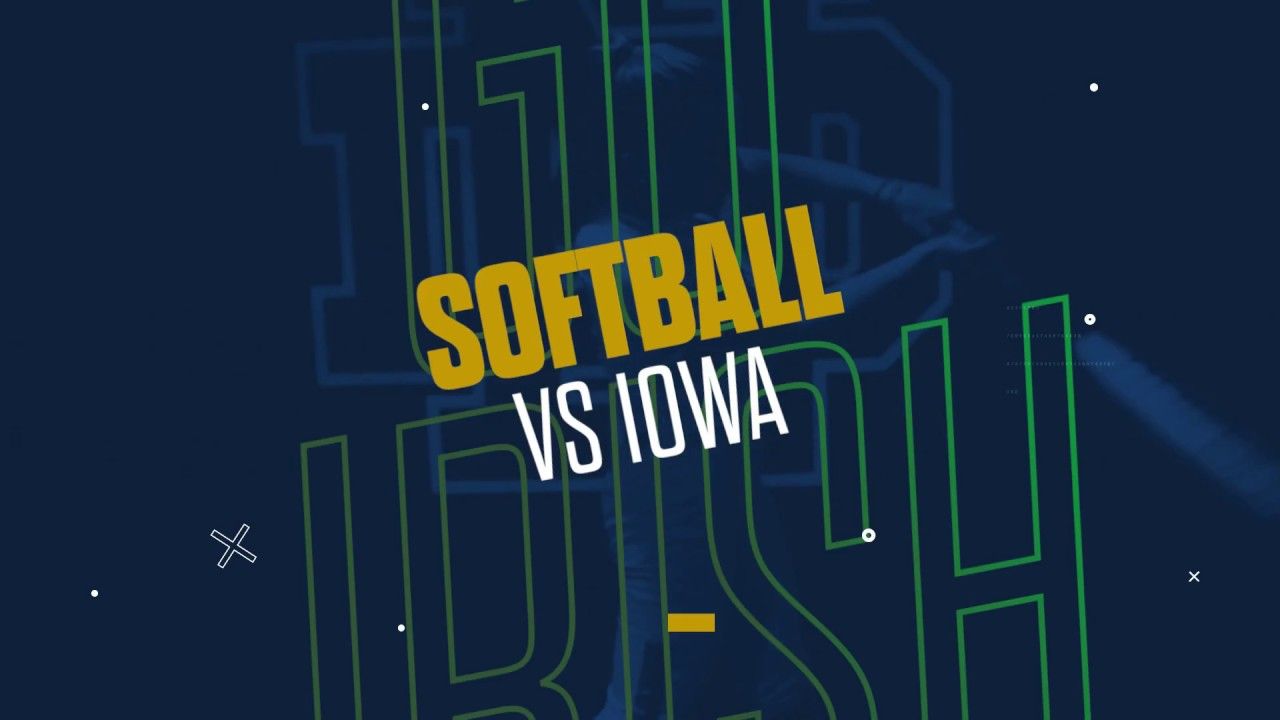 @NDsoftball | Highlights vs. Iowa (2019)