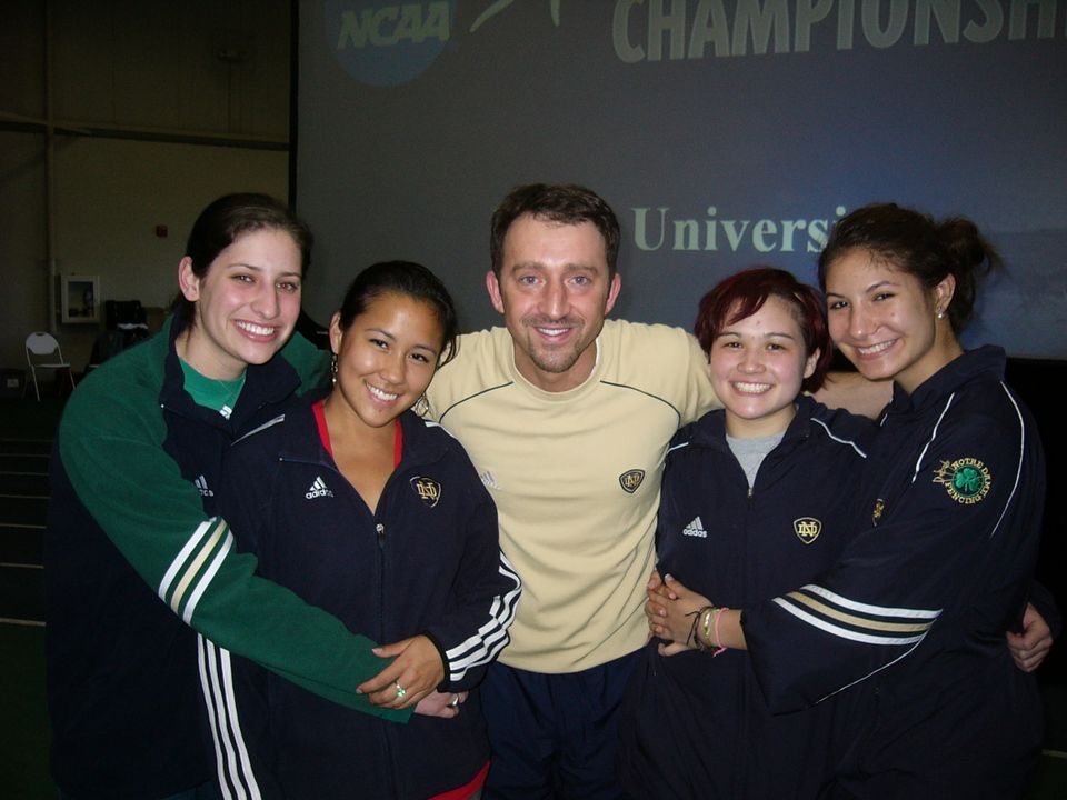 Notre Dame Women's Fencing 2007 Photo Gallery (photos by Jim O'Connor and Chris Pedota)