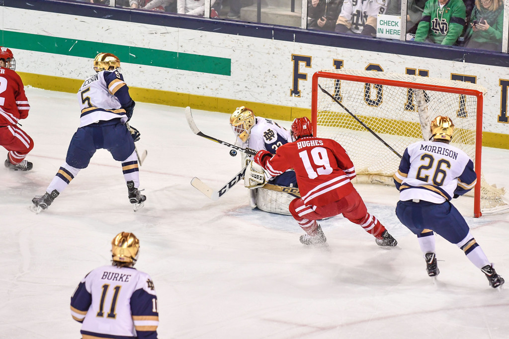 No. 1 Notre Dame Hockey vs. Wisconsin, Game 1