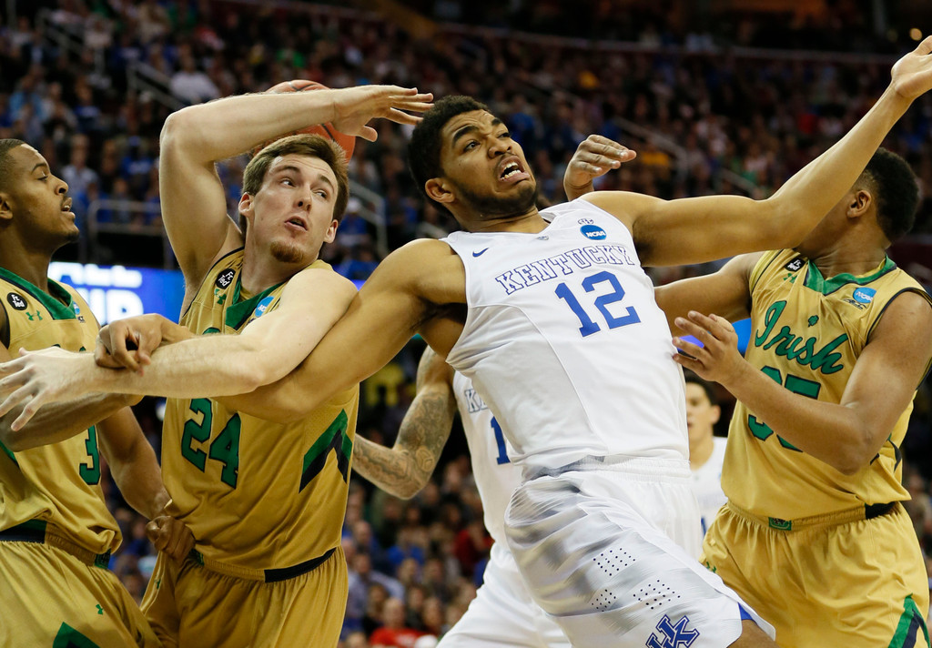 NCAA Men's Elite Eight: Notre Dame vs. Kentucky