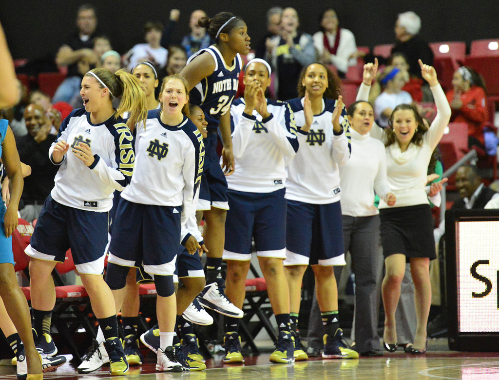 No. 2 Notre Dame at No. 8 Maryland
