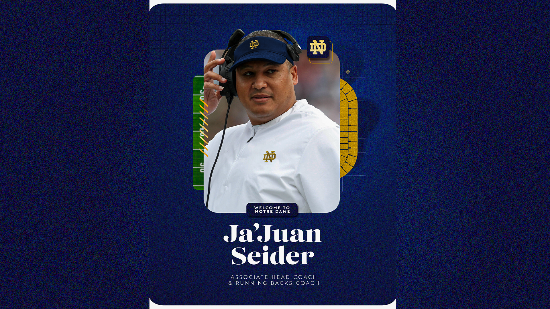 Ja’Juan Seider Named Associate Head Coach, Running Backs Coach Ja’Juan Seider Named Associate Head Coach, Running Backs Coach