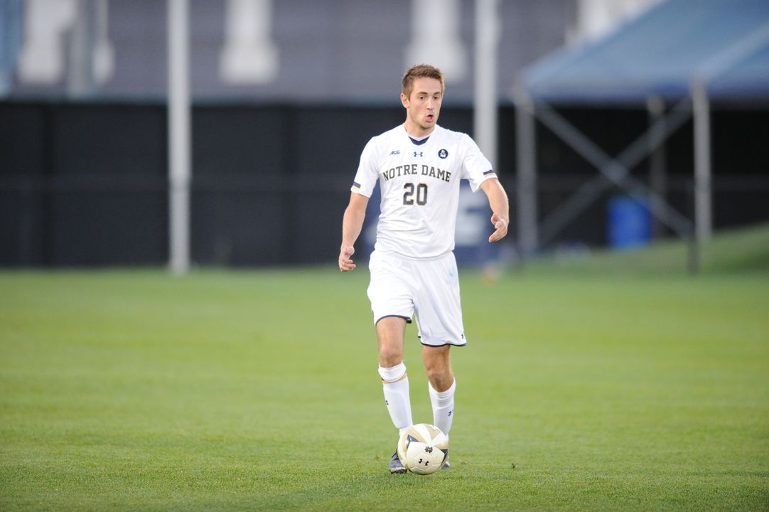 Blake Townes logged the primary assist on Notre Dame's first half goal against the Mexico U-20 National Team on Friday