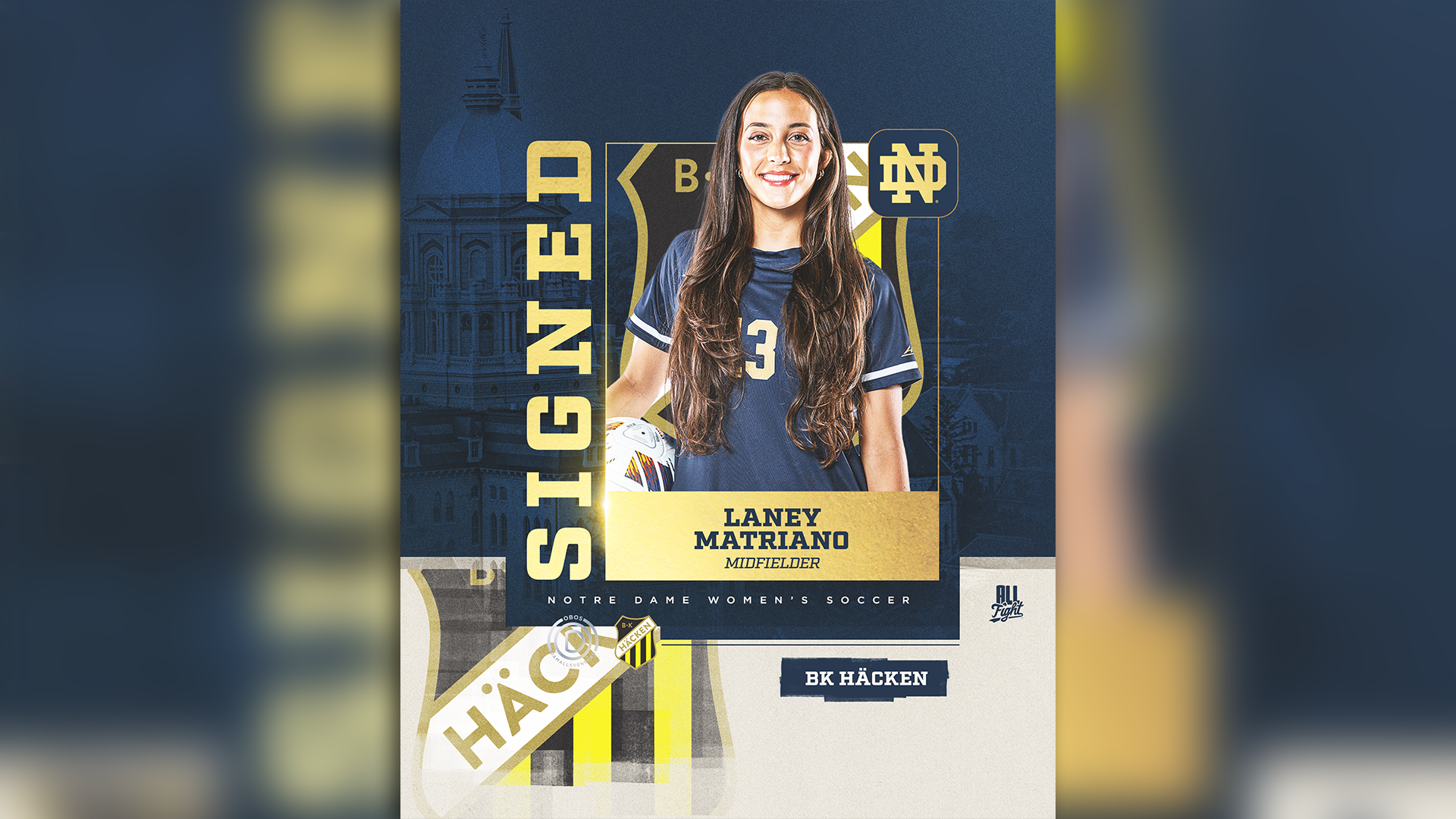 Laney Matriano Signs With BK Häcken Laney Matriano Signs With BK Häcken