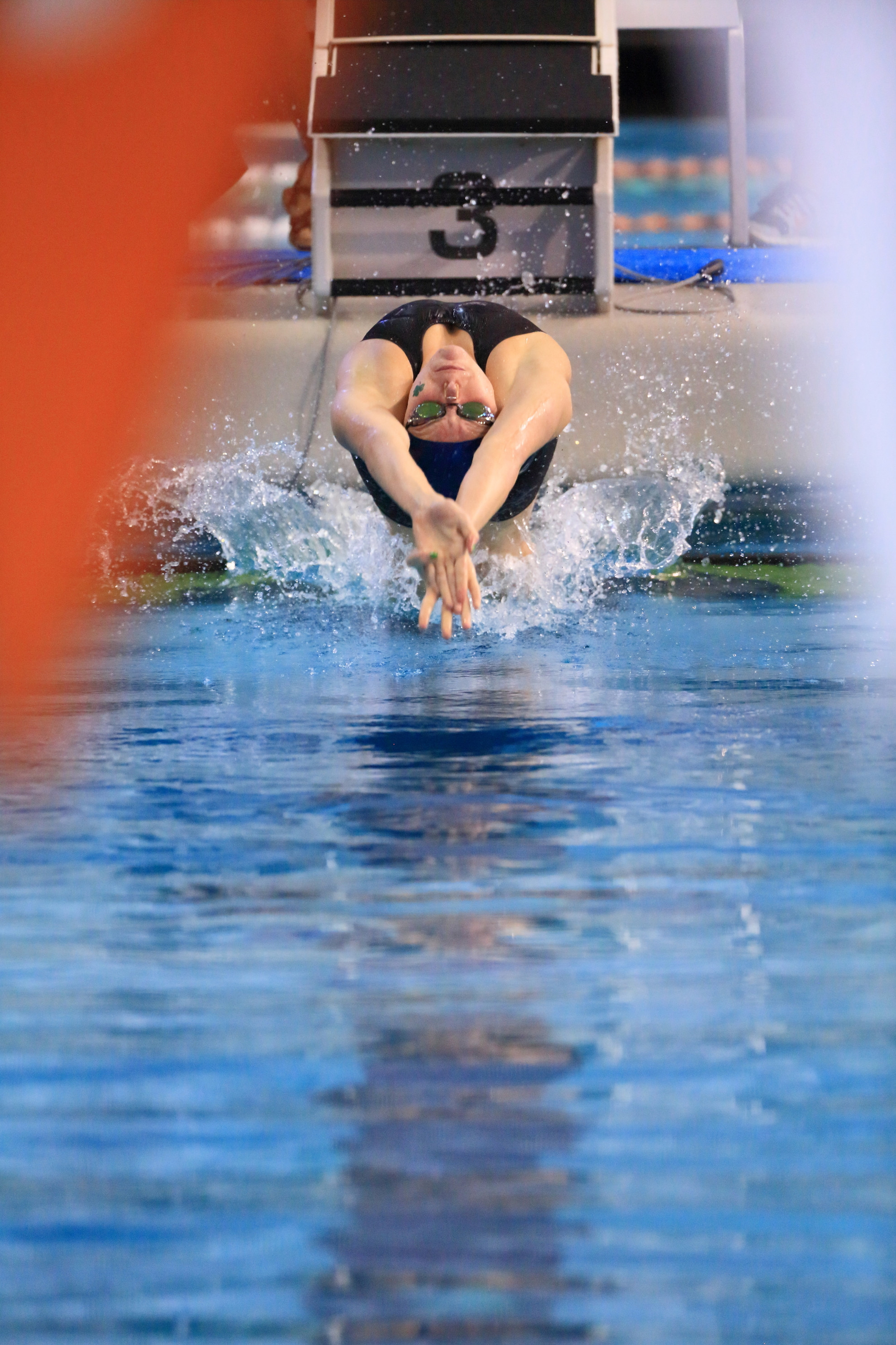 Hard Work Pays Off At U.S. Nationals Meet Catherine Mulquin earned an Olympic Trial cut in the 100m back at the Phillips 66 National Championship meet.