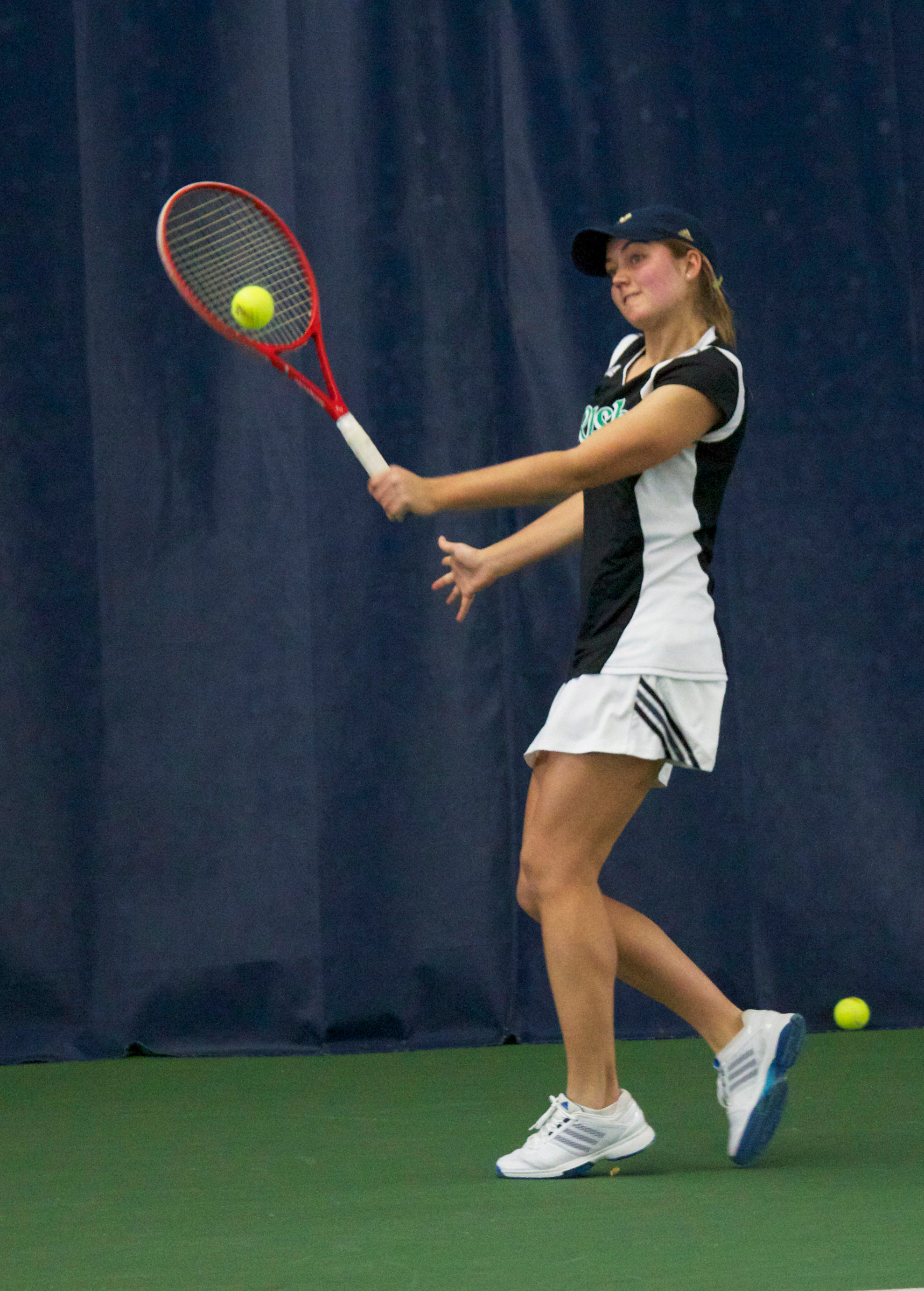 No. 20 Notre Dame Sweeps Maryland, 7-0 Freshman Mary Closs clinched the match for Notre Dame at No. 5 singles.